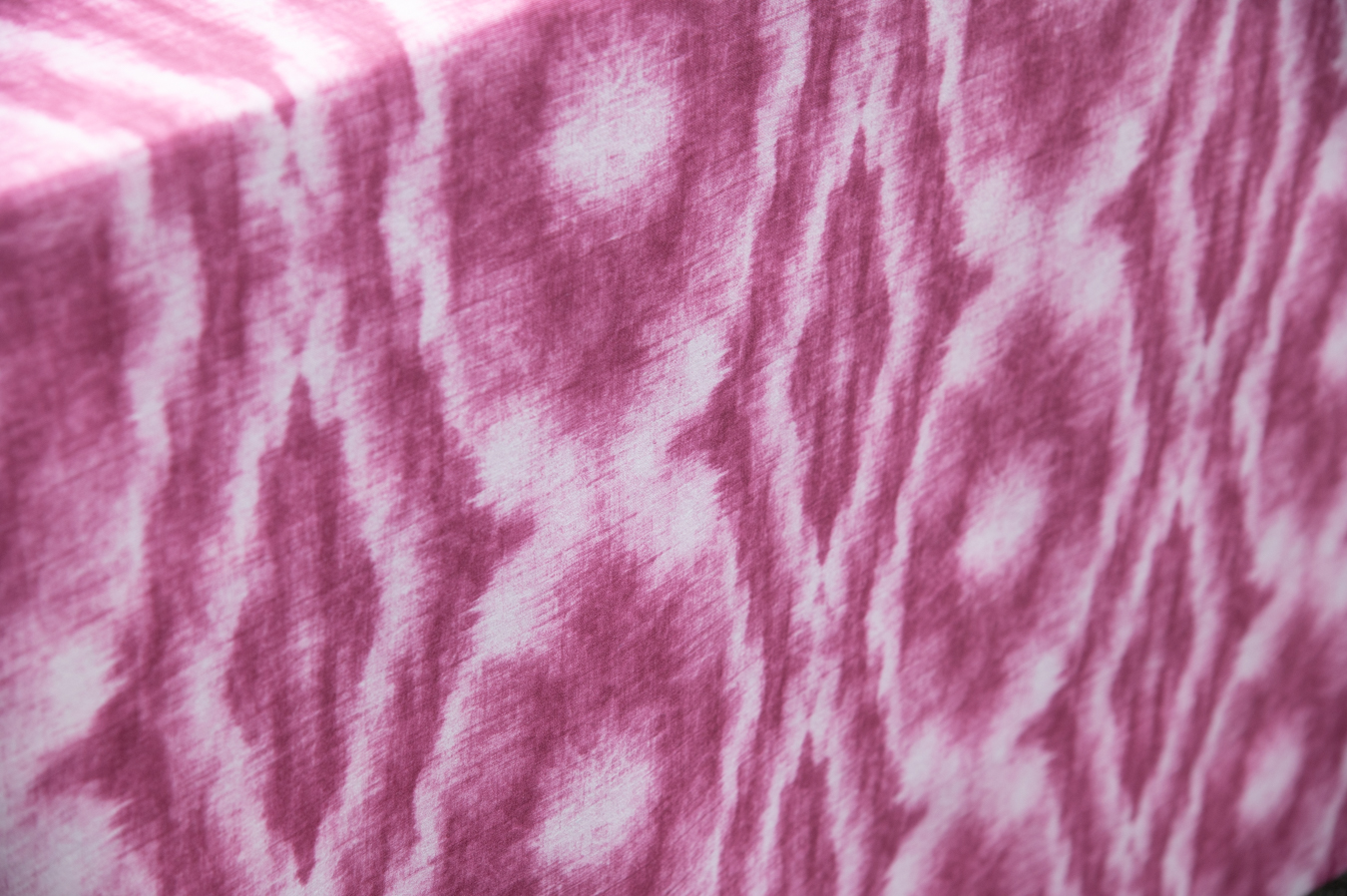 beschichteter Baumwollstoff Batik pink